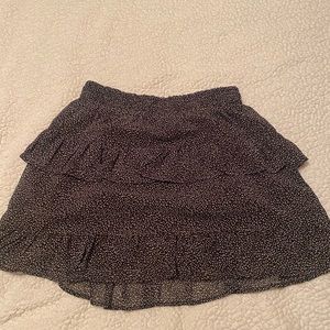 Leopard Altard State ruffled skirt